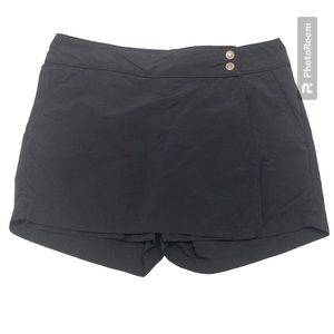 Eddie bauer Black Nylon Athletic Outdoor Skort Womens size 10